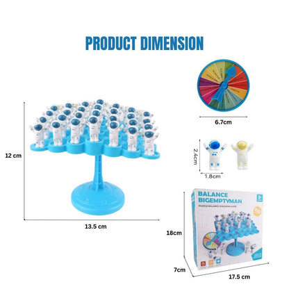 Spaceman Balancing Game (60pcs) – Fun Family Stacking & Balance Toy