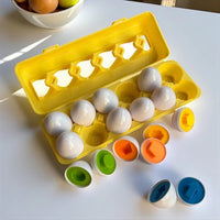 Matching Eggs Shape & Color Sorting Puzzle
