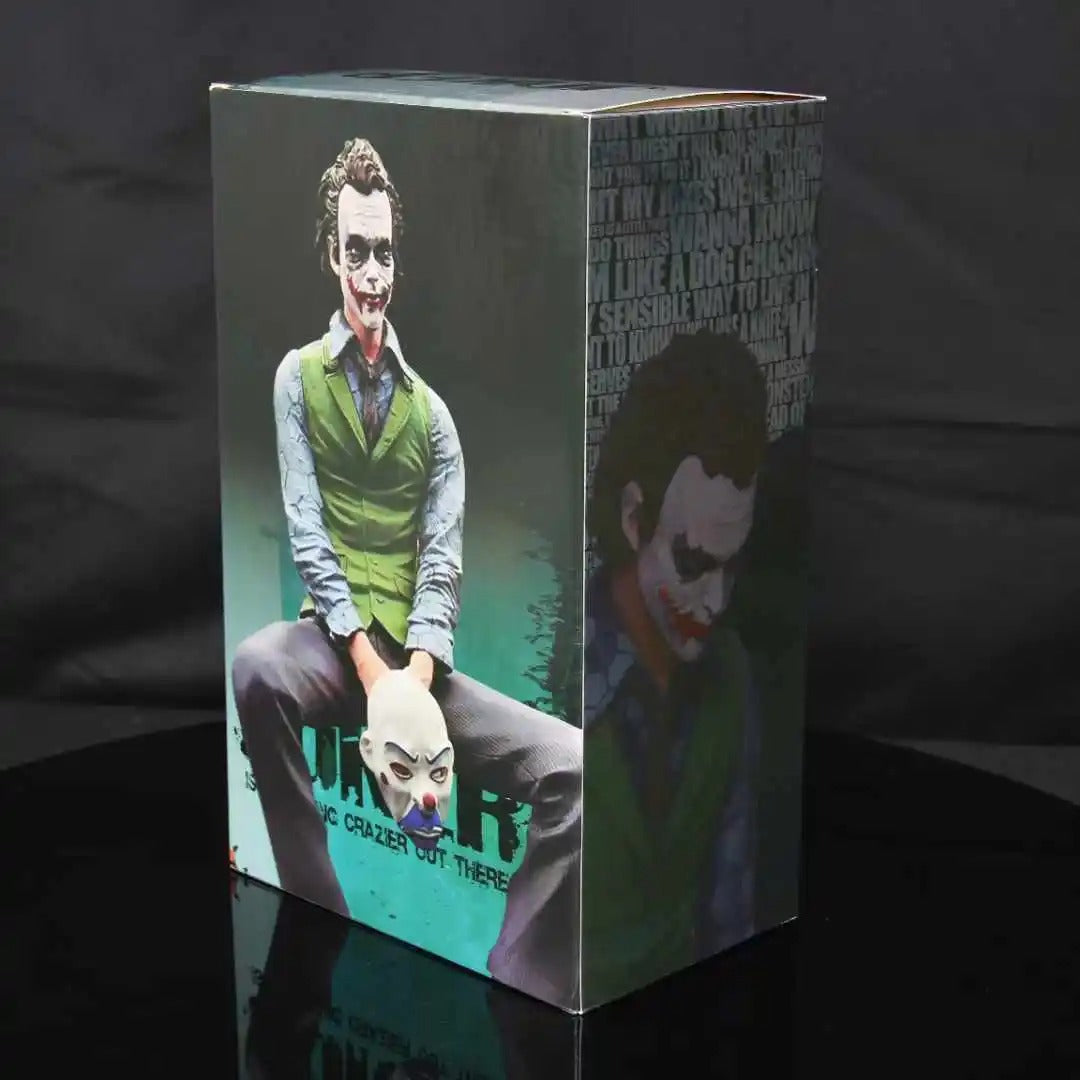 Dark Knight Joker Mounted Figurine