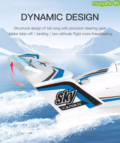 RC Galaxy Ship 2-in-1 Glider – Remote Control Airplane & Seaplane with Water Landing