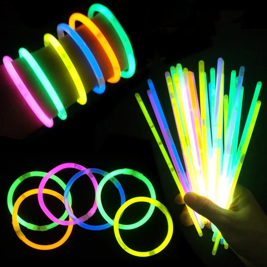 50pcs Glow Sticks Party Pack – Long-Lasting Glow