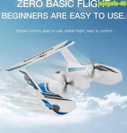 RC Galaxy Ship 2-in-1 Glider – Remote Control Airplane & Seaplane with Water Landing