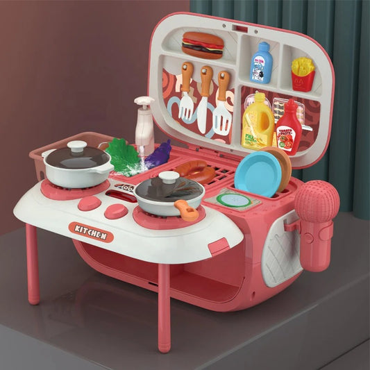 2 in 1 Stereo Kitchen & Radio Play Set