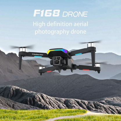 F168 Drone with HD Camera & Easy Controls