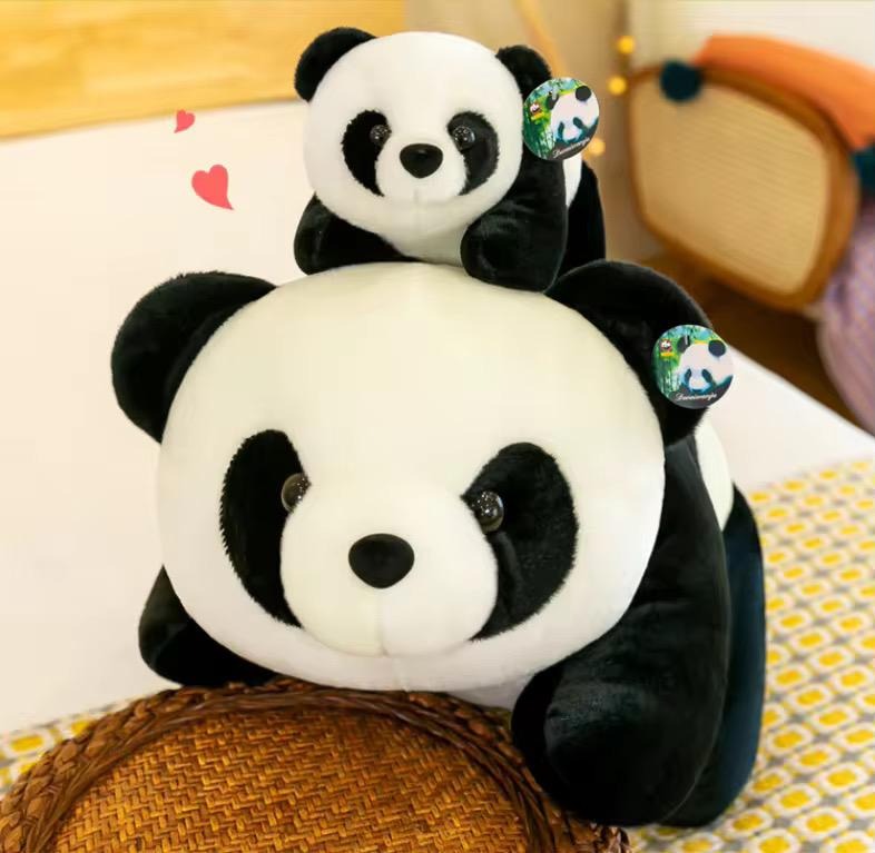 Cute Panda Plush Toy – Soft Stuffed Animal
