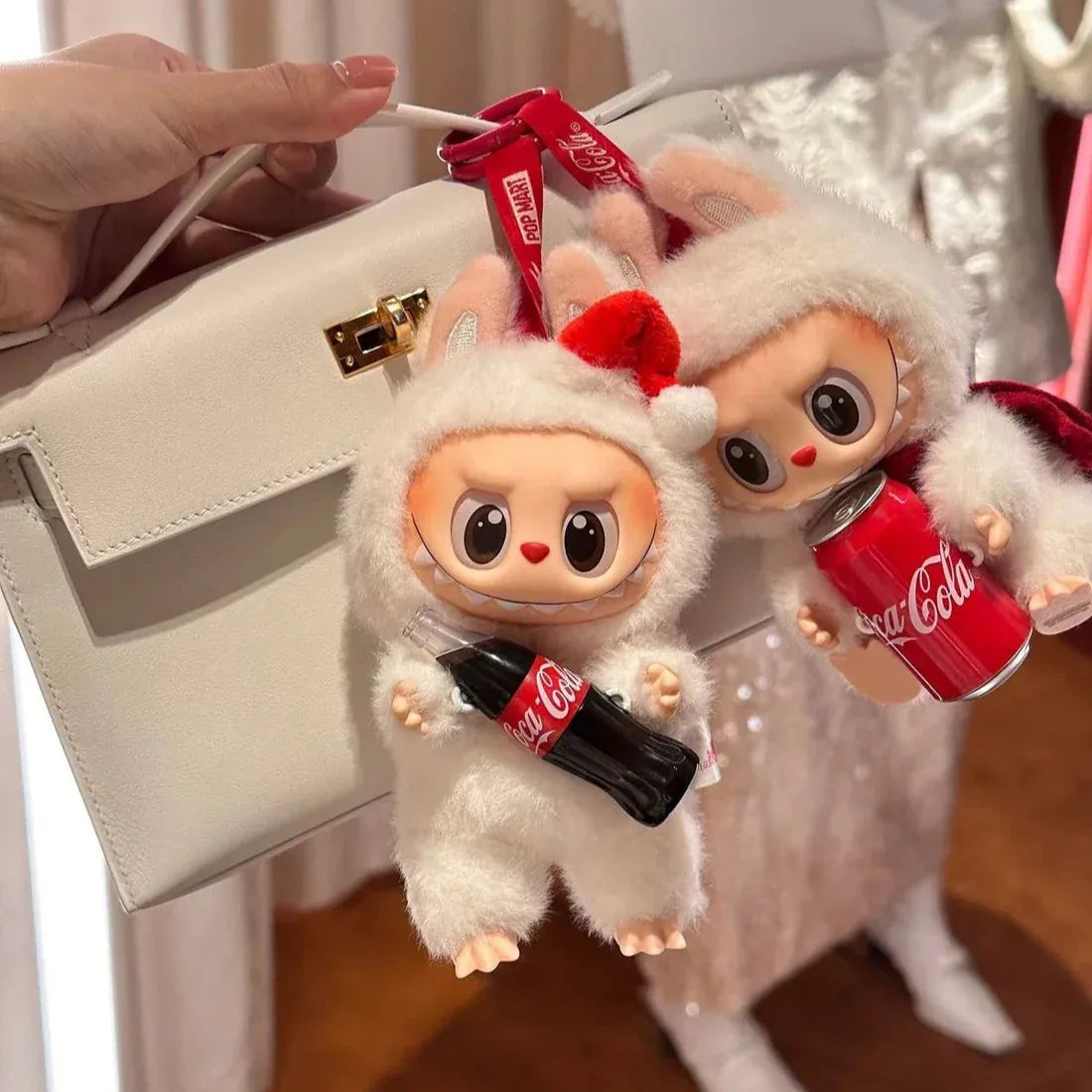 Coca Cola x Labubu – Limited Edition Keychain Figurine