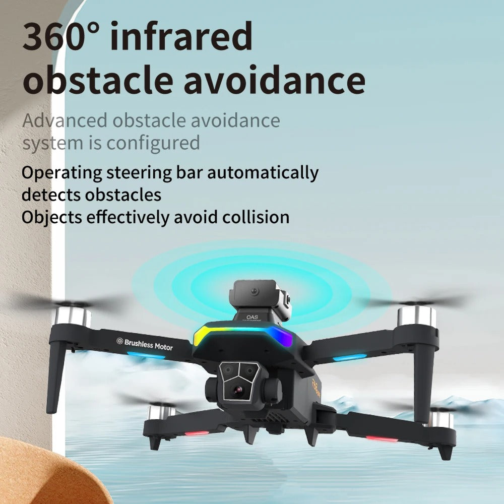 F168 Drone with HD Camera & Easy Controls