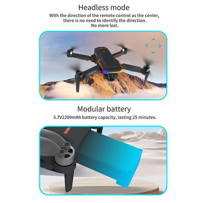 F168 Drone with HD Camera & Easy Controls