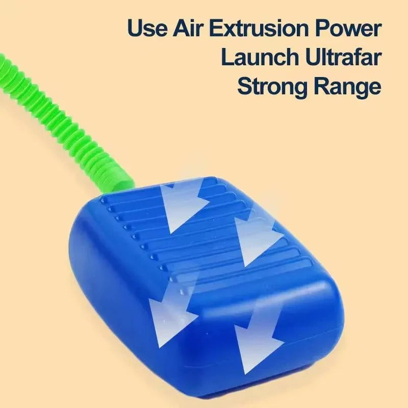 Stomp Rocket Launcher Toy – Air-Powered Foam Rocket Set for Kids Outdoor Fun