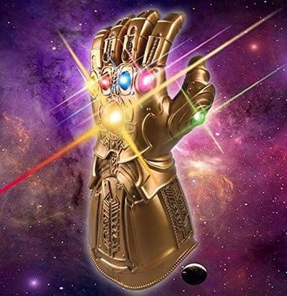 Marvel Avengers Thanos Infinity Gauntlet Glove – LED Light-Up Stones