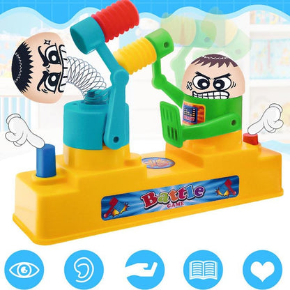 1 VS 1 Battle Fighting Boxing Game – Two-Player Interactive Hammer & Shield Toy