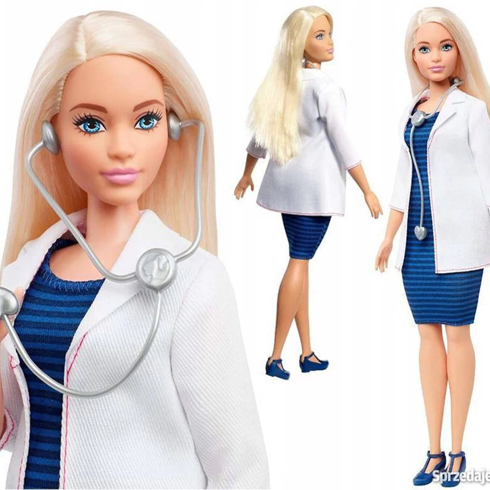 Barbie Doctor Doll with Stethoscope & White Coat