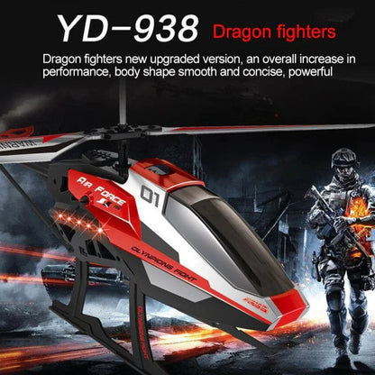 3.5 Channel RC Flood Dragon Helicopter – 2.4GHz Remote Control Toy