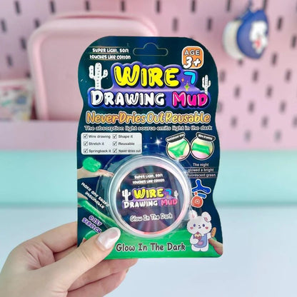 DIY Glow in the Dark Wire Drawing Putty