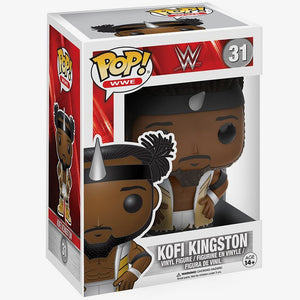 WWE Kofi Kingston Funko Pop Figure (Damaged Box 7/10)