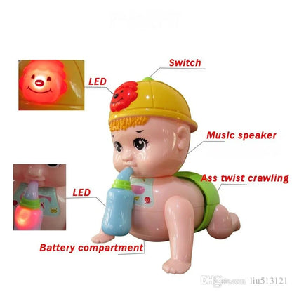 Crawling Baby with Music & Light B/O