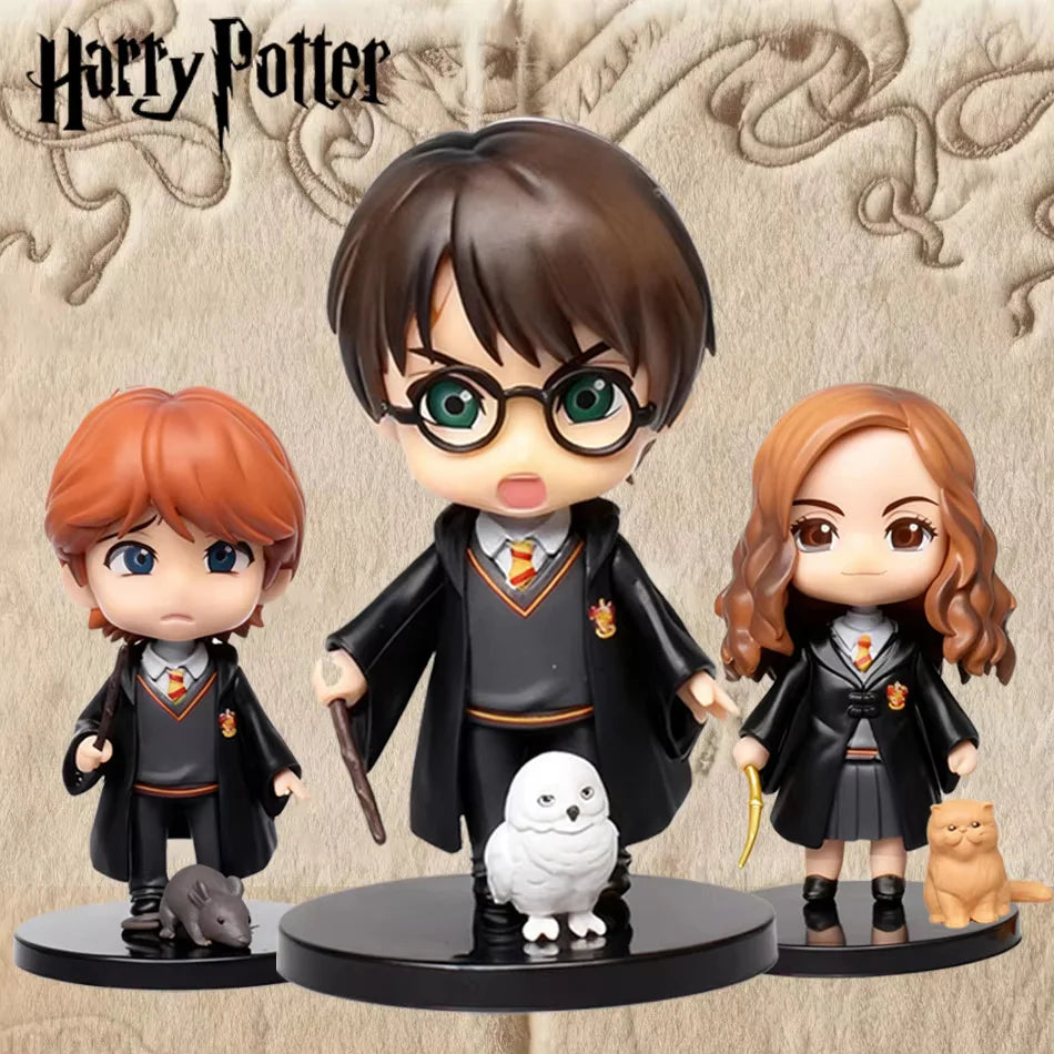 6 Pcs Mini Harry Potter Figures Set