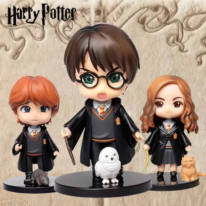 6 Pcs Mini Harry Potter Figures Set