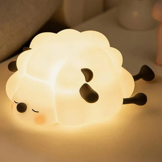 Cute Sheep Silicone Night Light