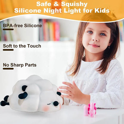 Cute Sheep Silicone Night Light