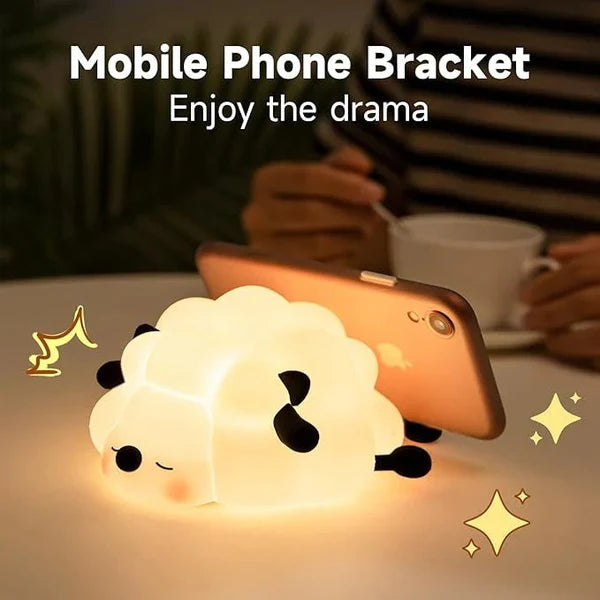 Cute Sheep Silicone Night Light