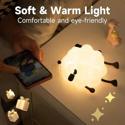 Cute Sheep Silicone Night Light