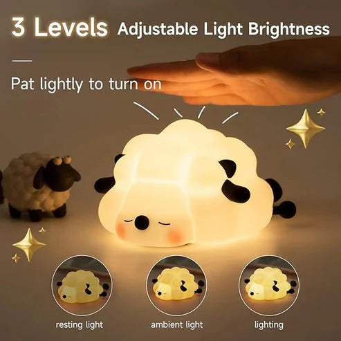 Cute Sheep Silicone Night Light