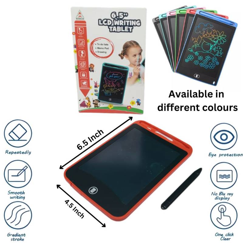 Multicolour LCD Writing Tablet for Kids & Adults
